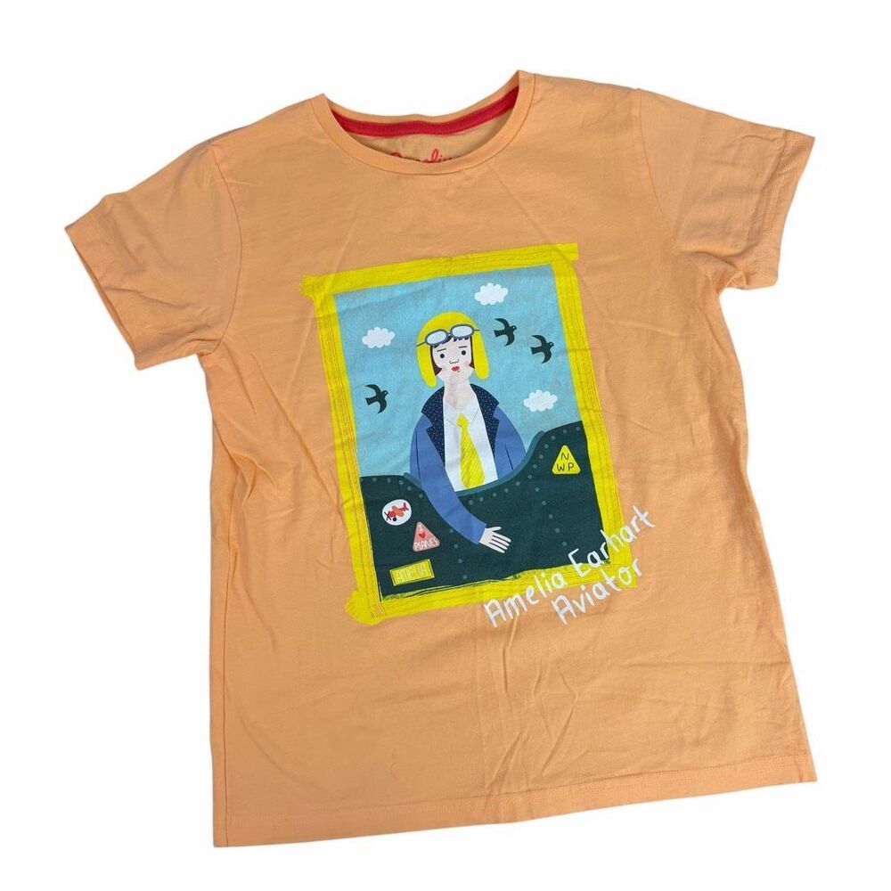 Piccolina Girls 7/8 Amelia Earhart Tee